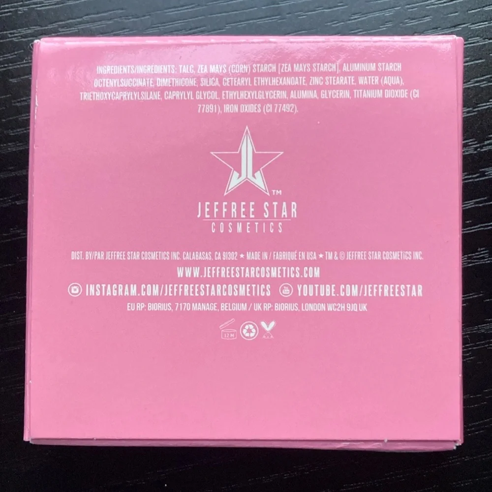 Jeffree Star Star Ranch Eyeshadow Palette Out of stock‎ Gift with Purchase